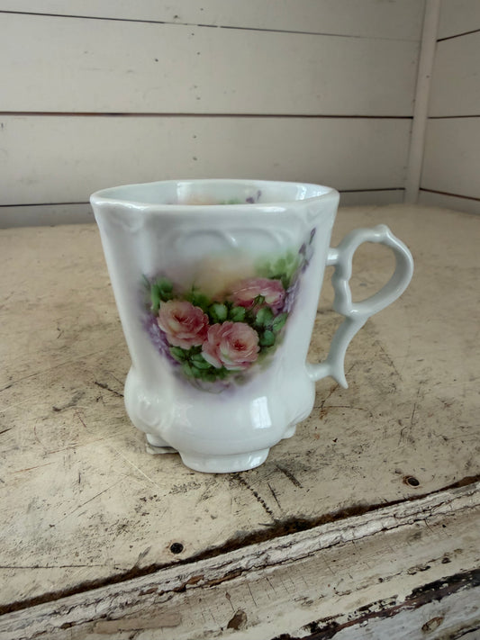 Antique Floral Mug