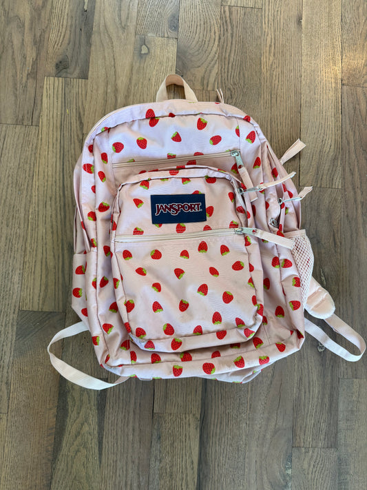 Jansport Backpack with Strawberries