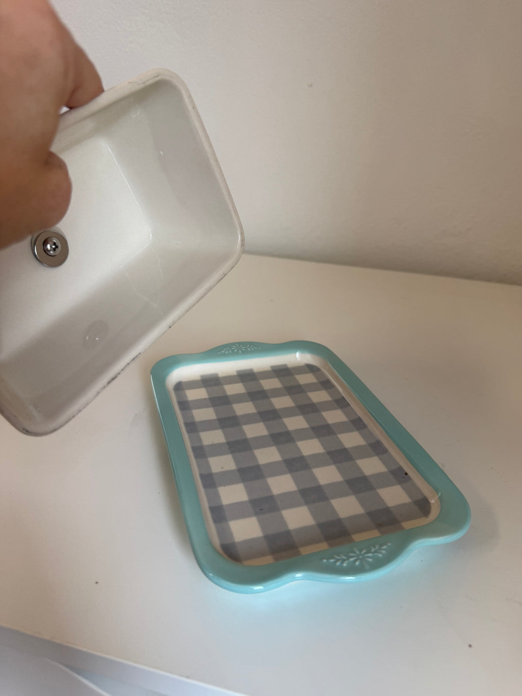Pioneer Woman Butter Dish - Will Get Knob Added