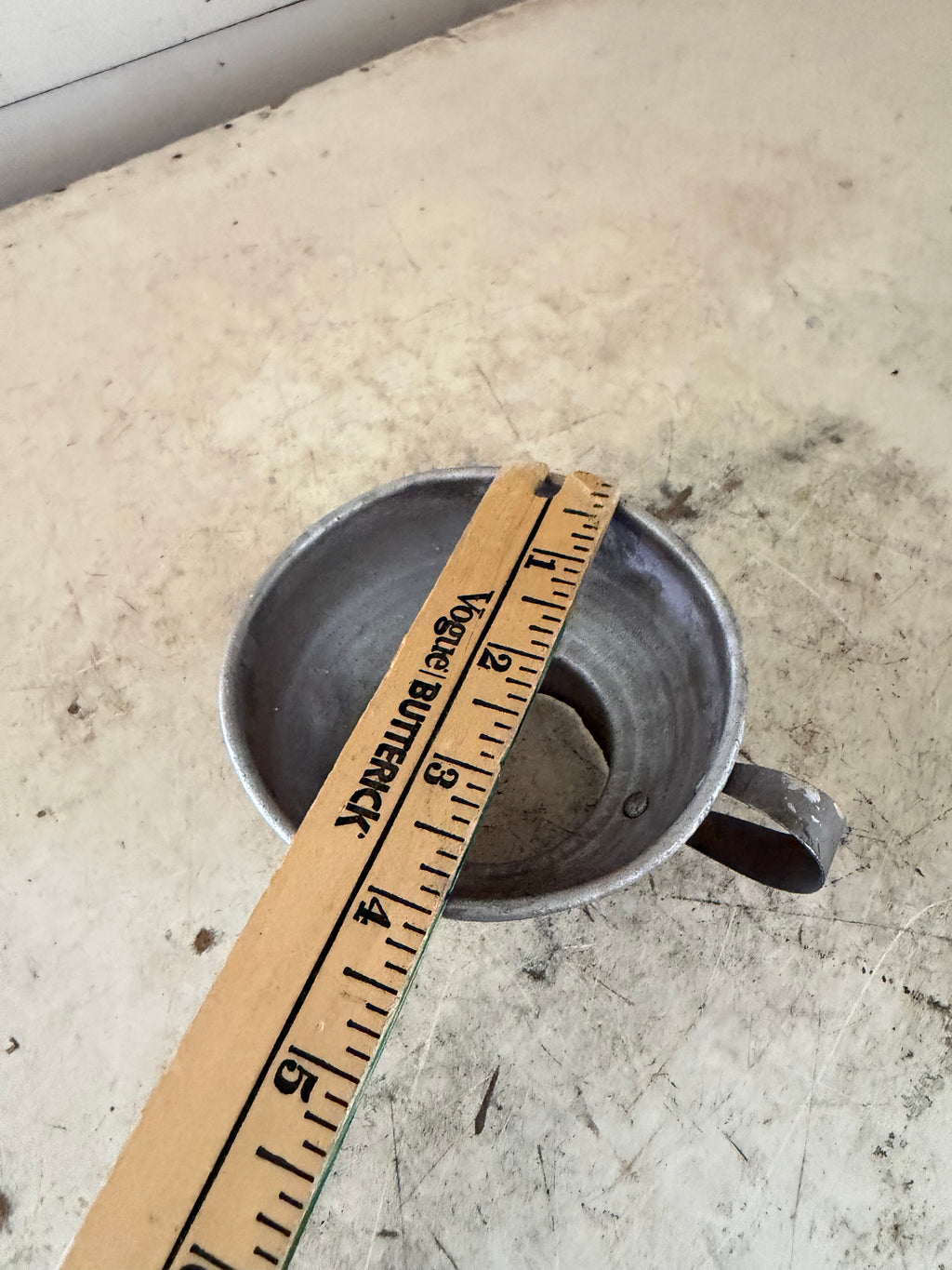 Vintage Metal Canning Funnel