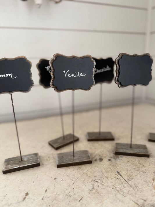 Small pedestal sign will get makeover sold individually