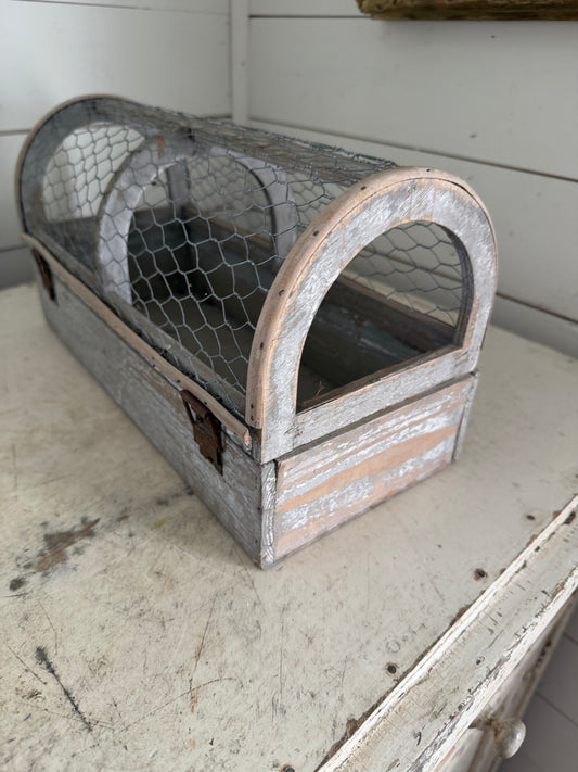 Chicken wire cage