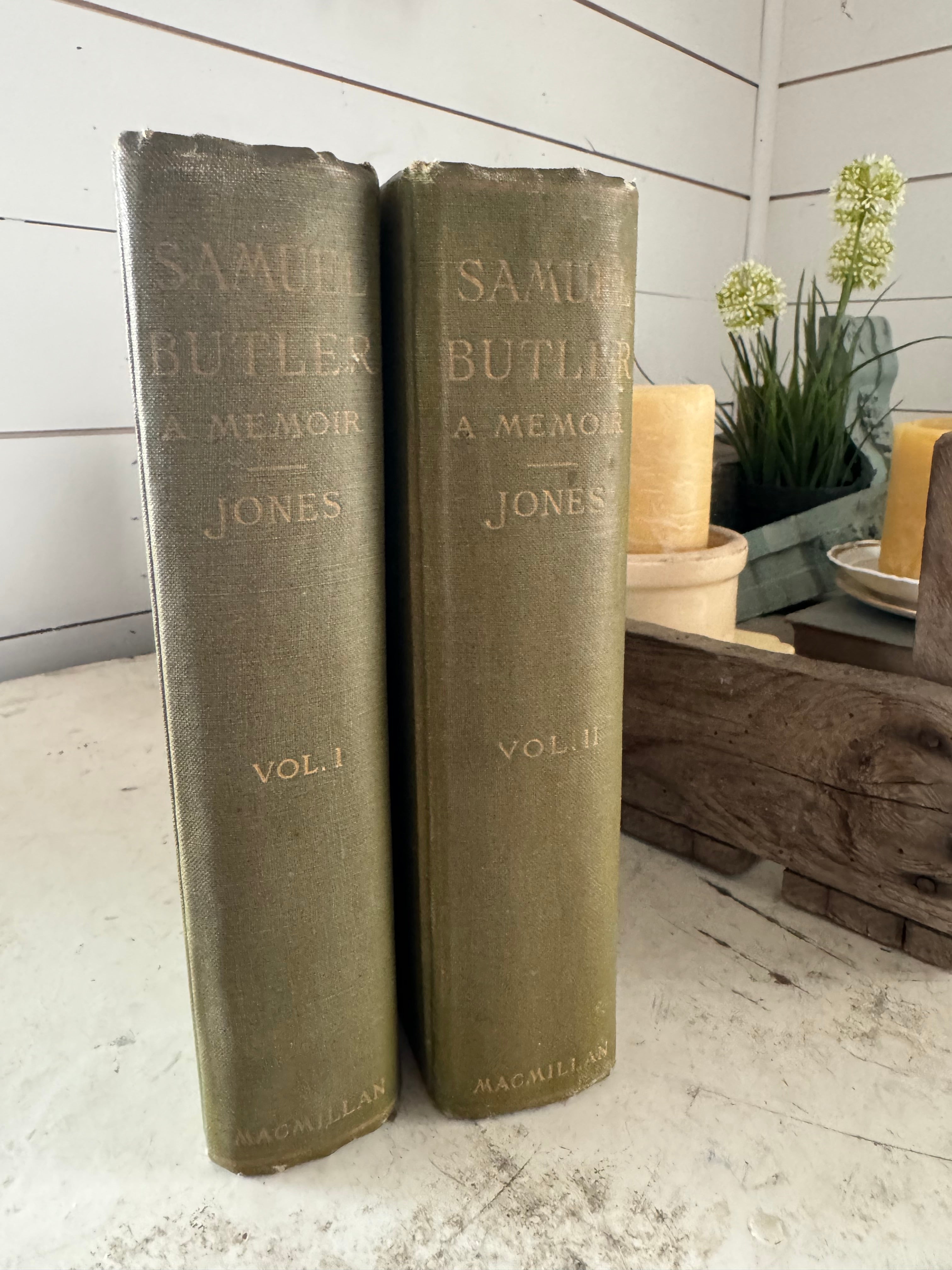 Samuel Butler vol 1 & 2 1919 set – Jami Ray Vintage