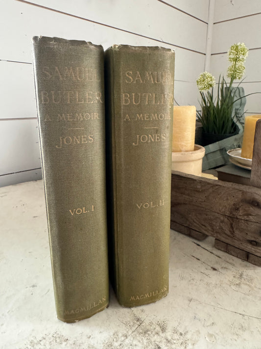 Samuel Butler vol 1 & 2 1919 set