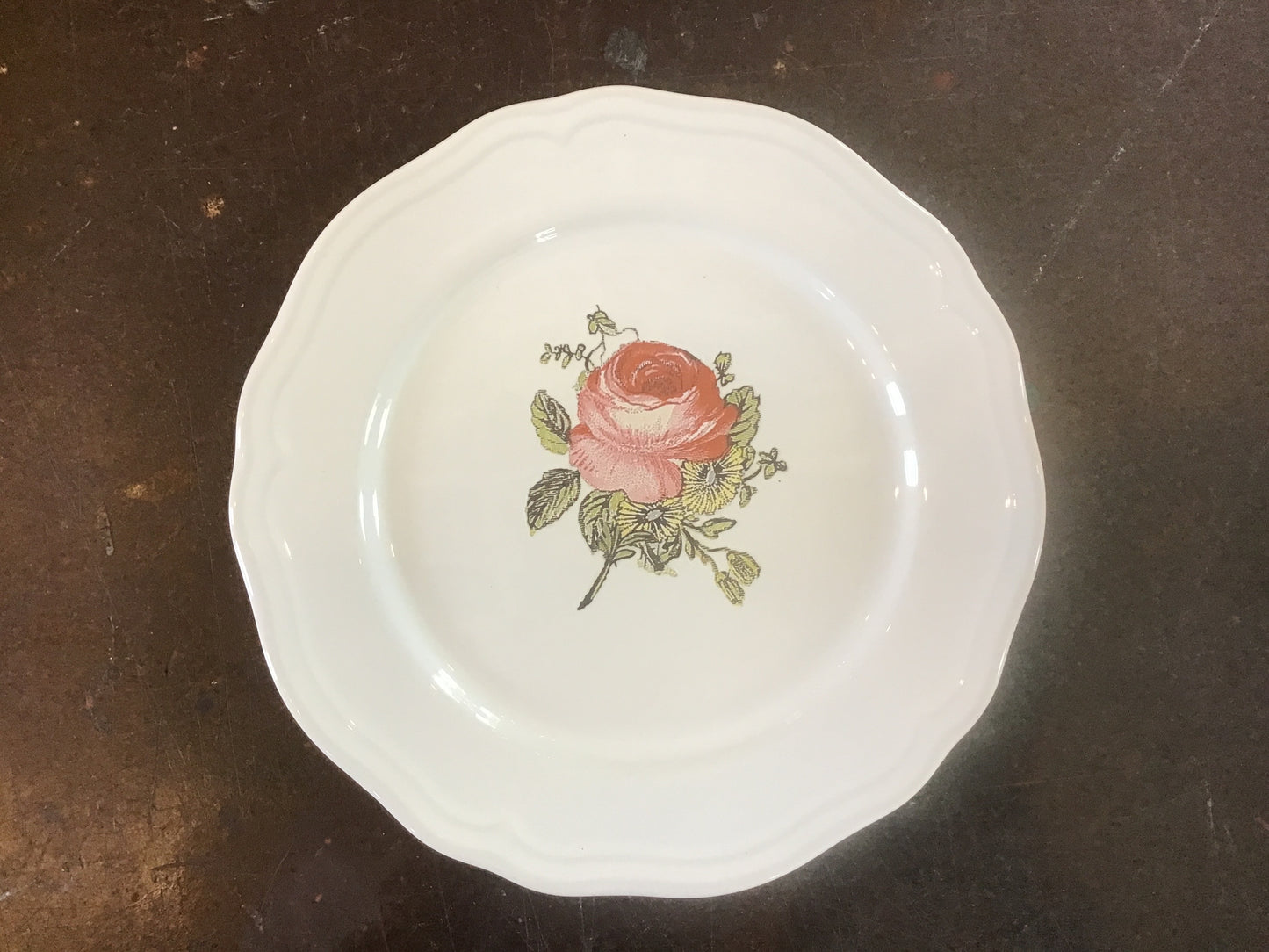 French Country Plate - sold individually - for decor only