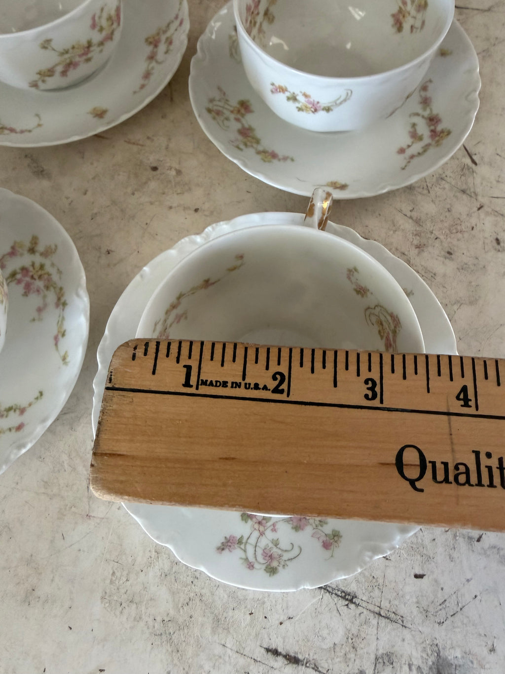 Haviland & Co Limoges France J. A. BOYD SAN DIEGO CAL China / sold Individually