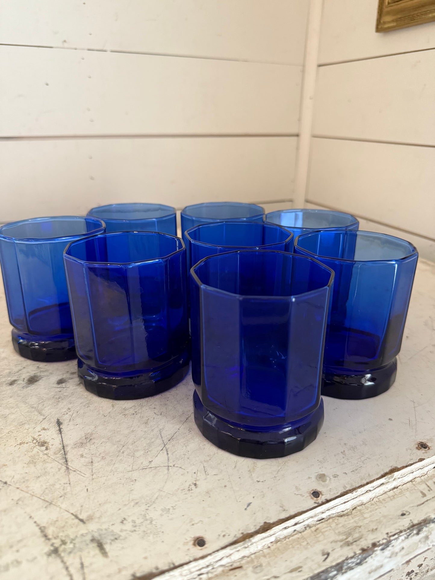 Cobalt Blue Glasses - Sold Individually