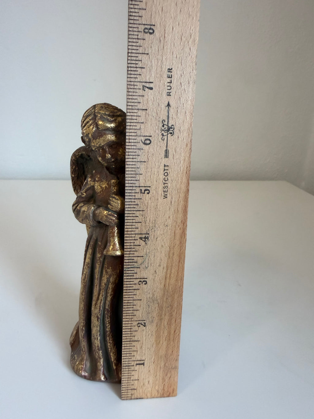 Bombay Company Gold Gilding Angel Candle Holder