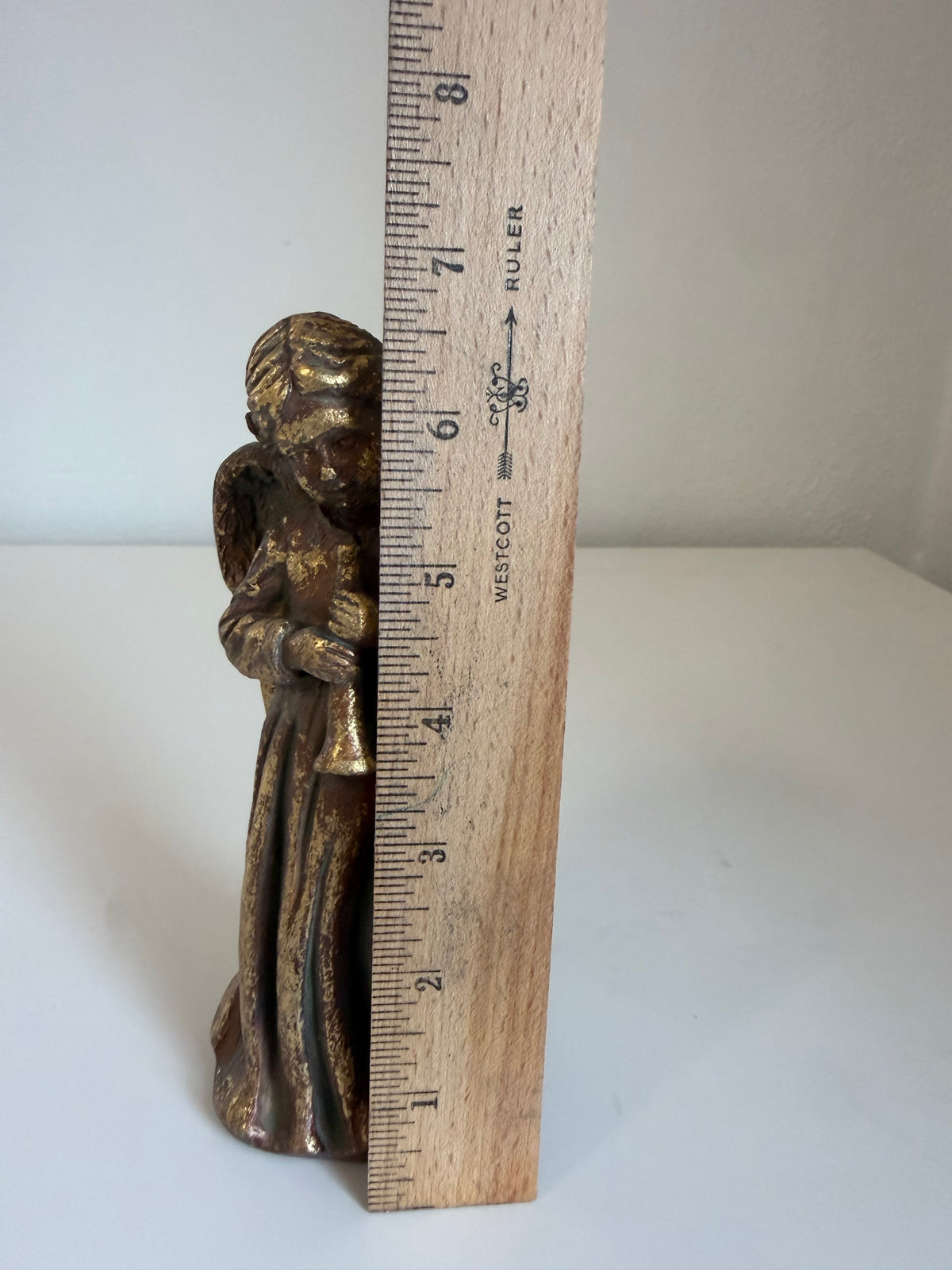 Bombay Company Gold Gilding Angel Candle Holder