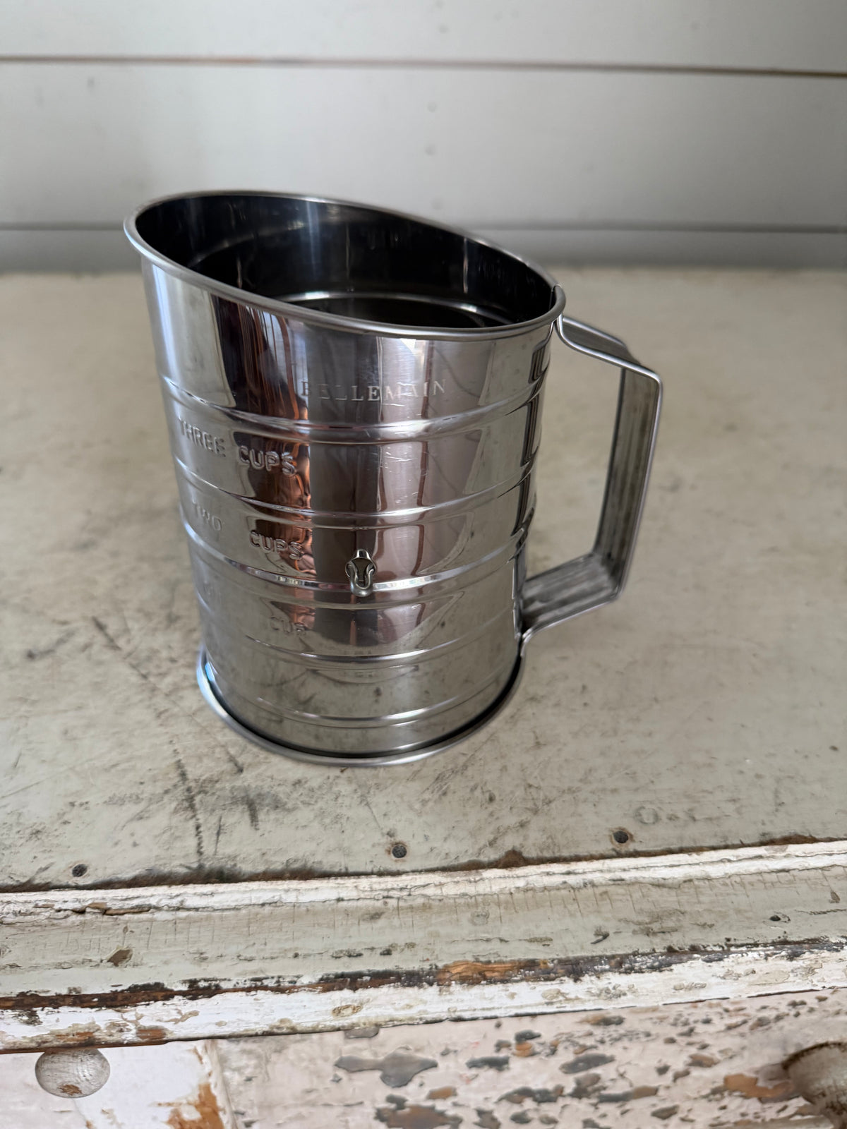 Hand Crank Metal Sifter - Will Get Makeover