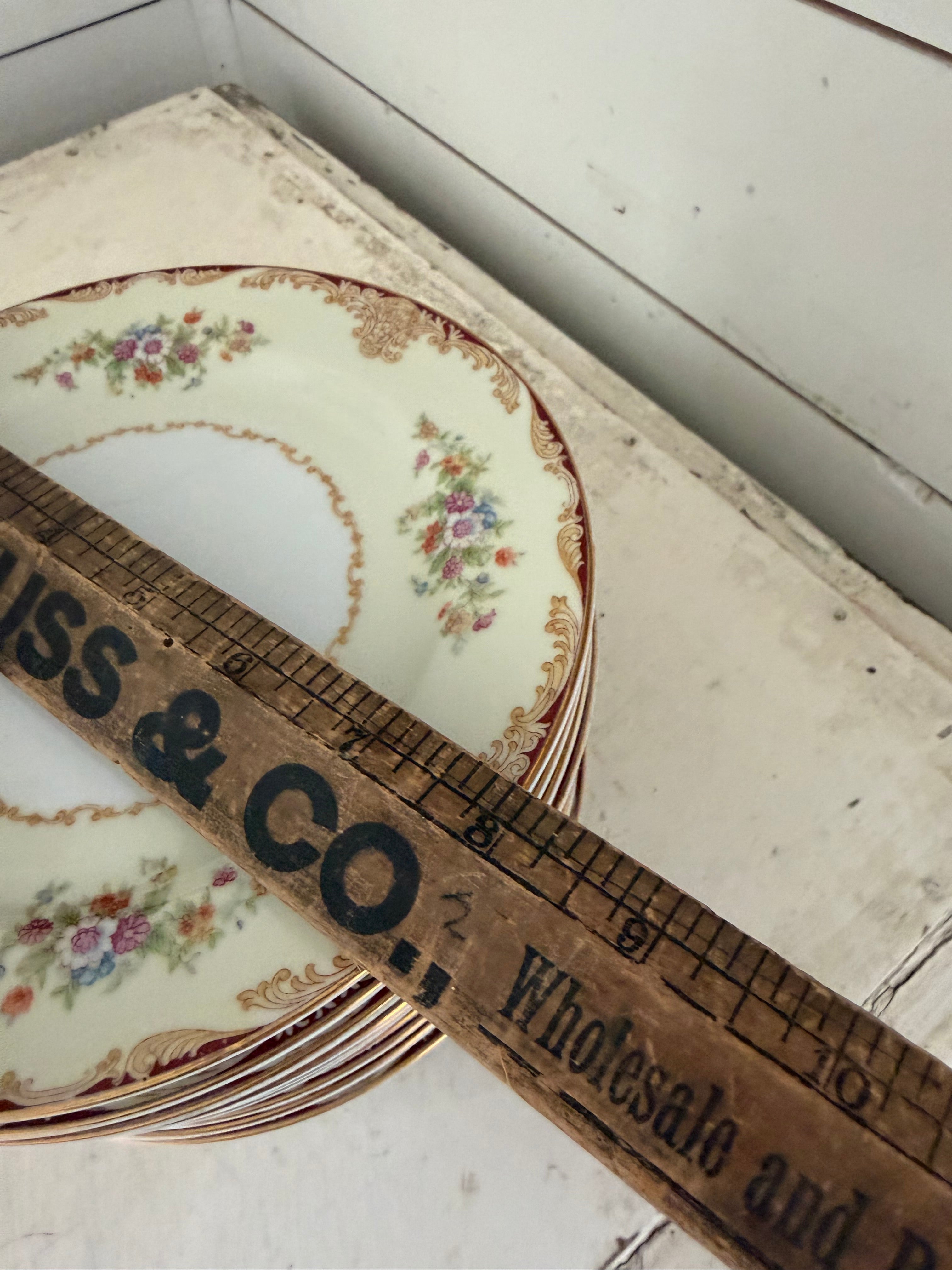 Vintage Noritake China - gold trim -occupied Japan - sold individually
