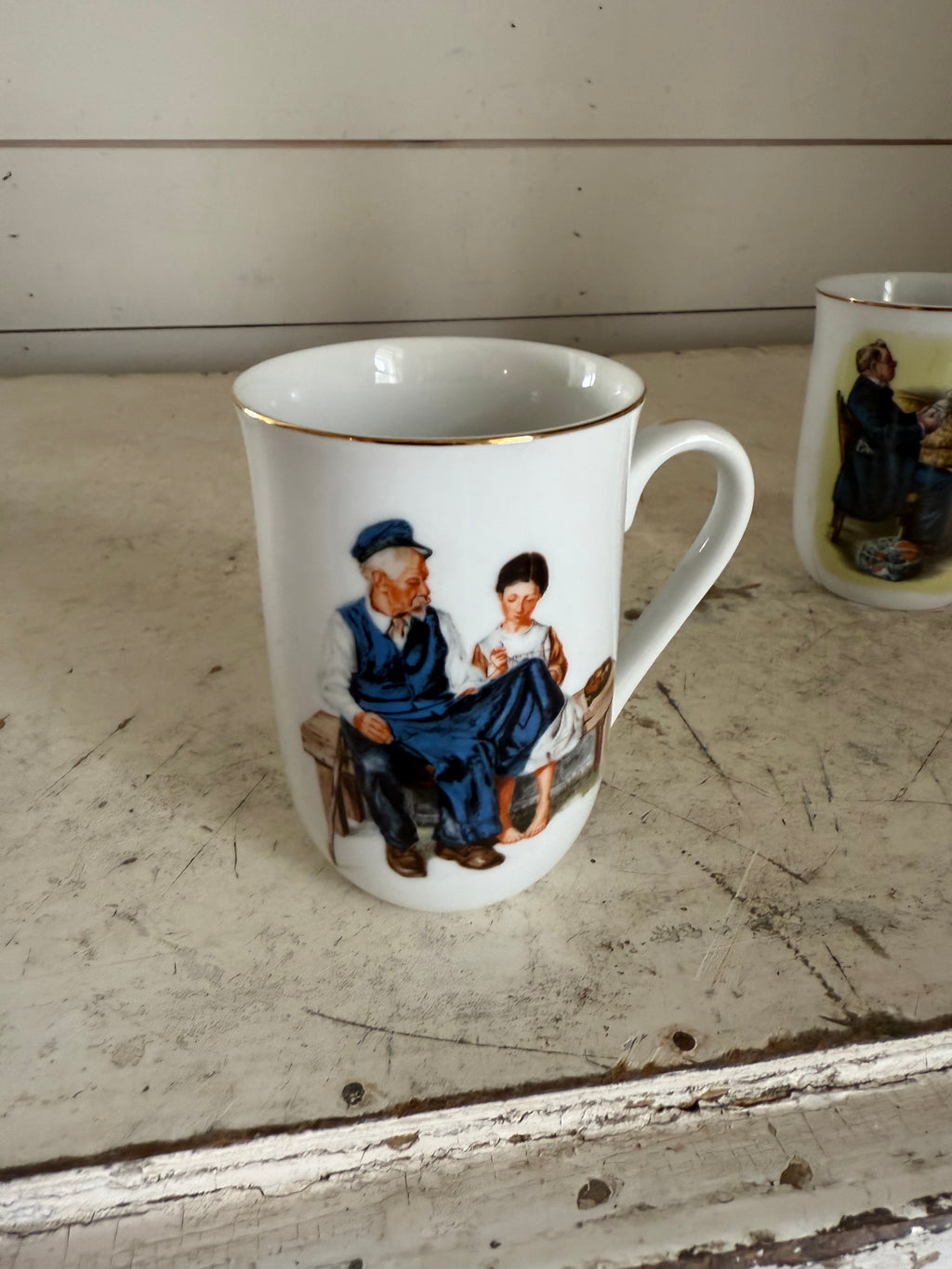 Norman Rockwell Collectible Mugs