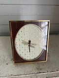 8 x 10 brass frame with oval mat - will get art