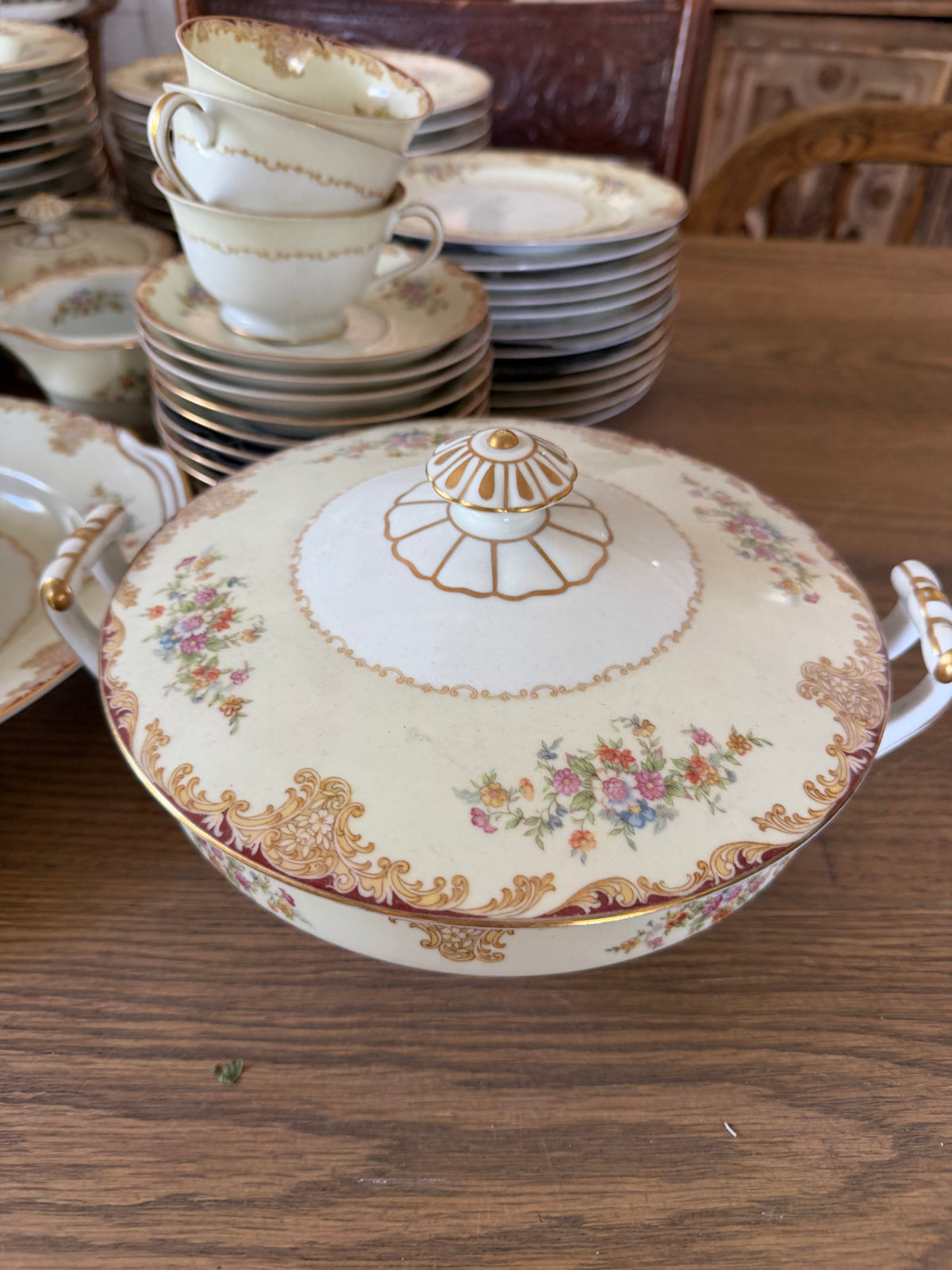 Vintage Noritake China - gold trim -occupied Japan - sold individually