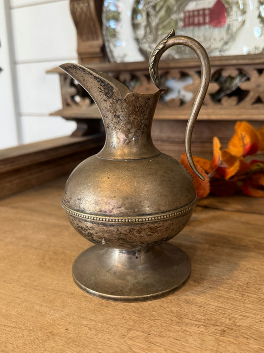 Victorian Silverplate small pitcher / creamer