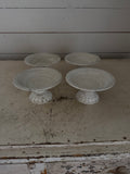 Small Metal Pedestal Bowl Sold Individually
