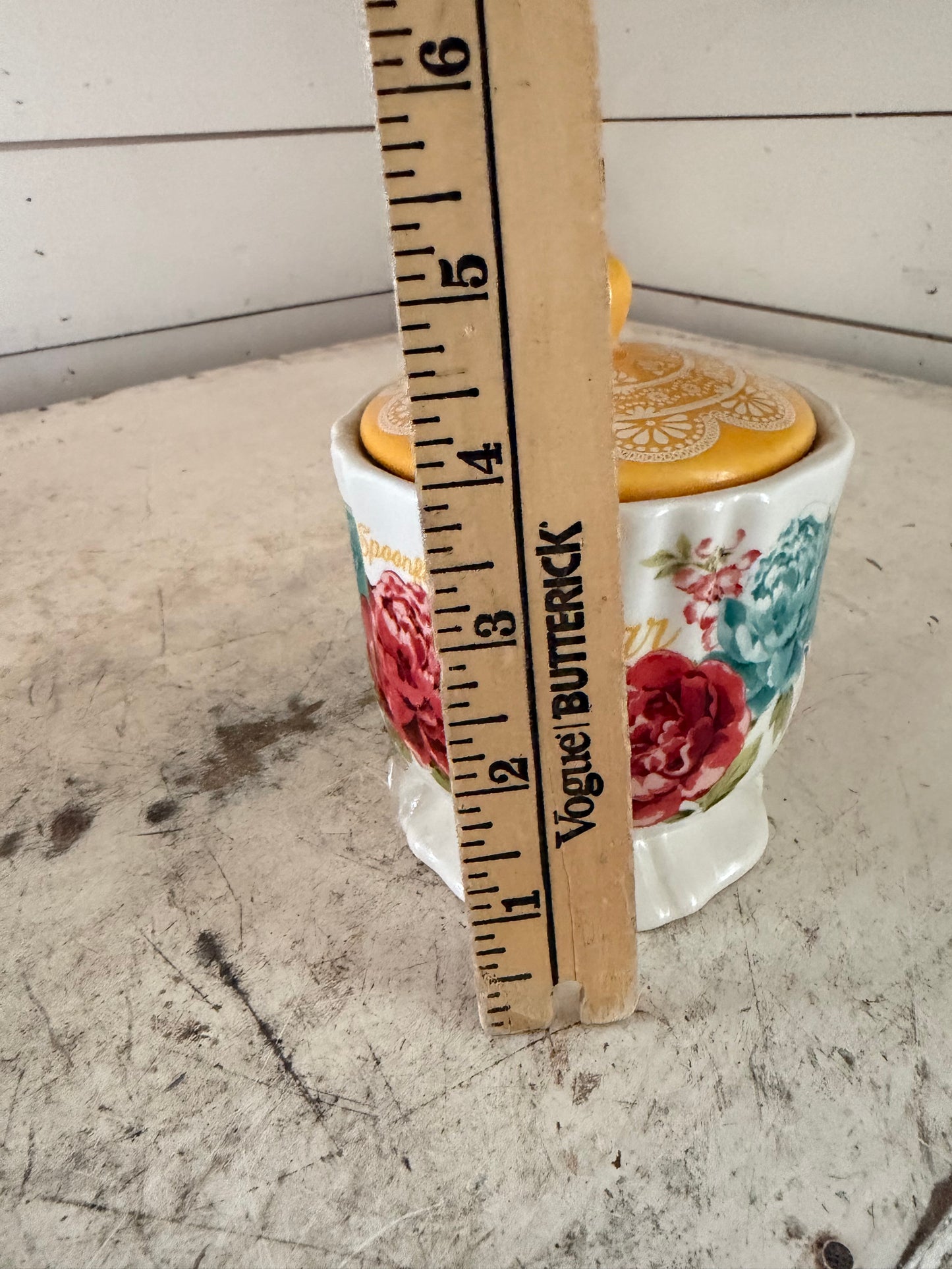 The Pioneer Woman Blossom Jubilee Sugar Bowl SPOONFUL OF SUGAR