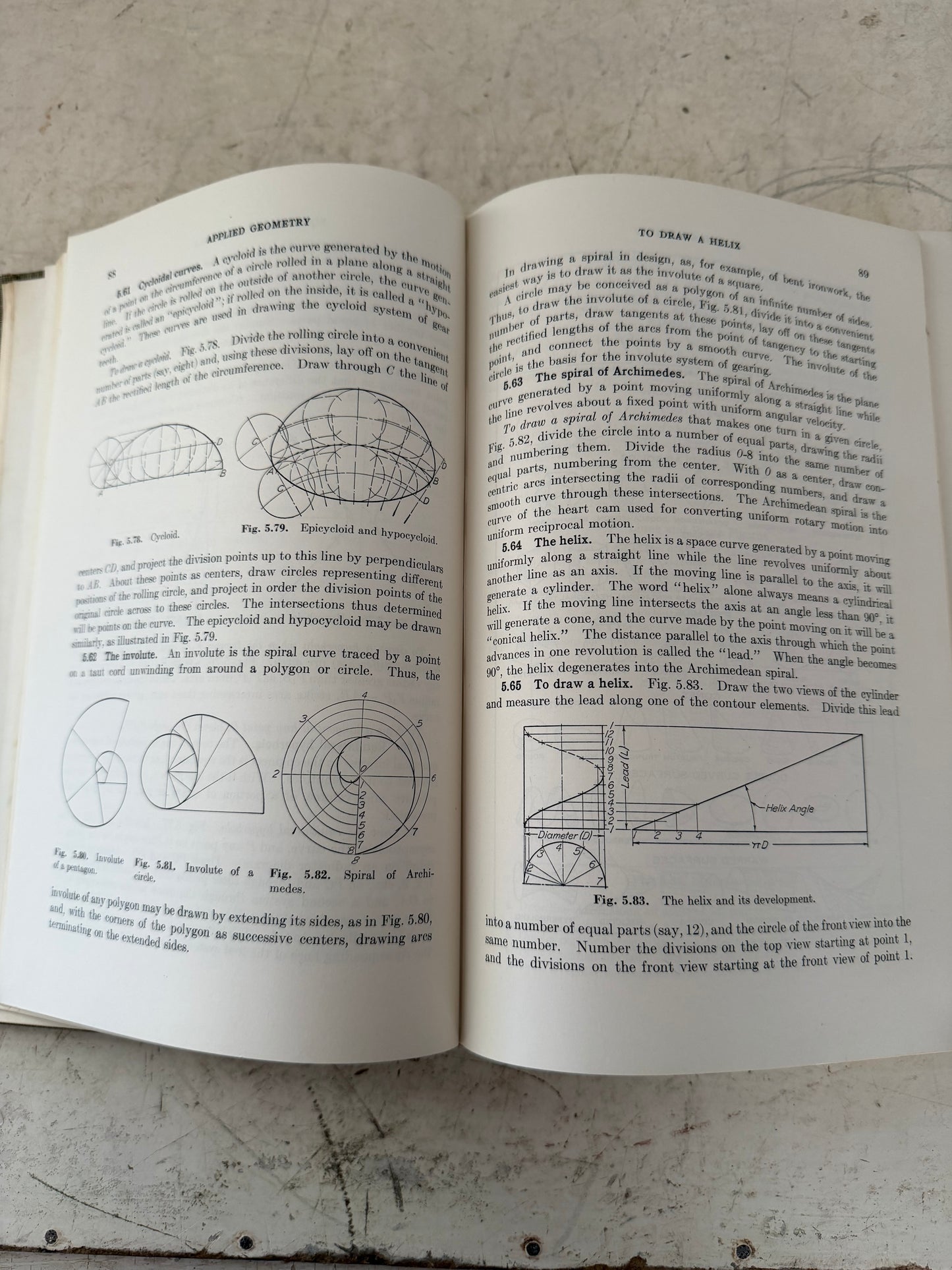 Engineering Drawing Book 1953 by Thomas French & Charles Vierck HC