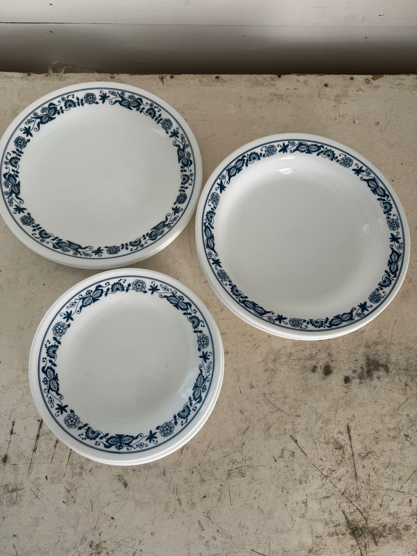 Vintage Corelle ware old town blue - sold individually