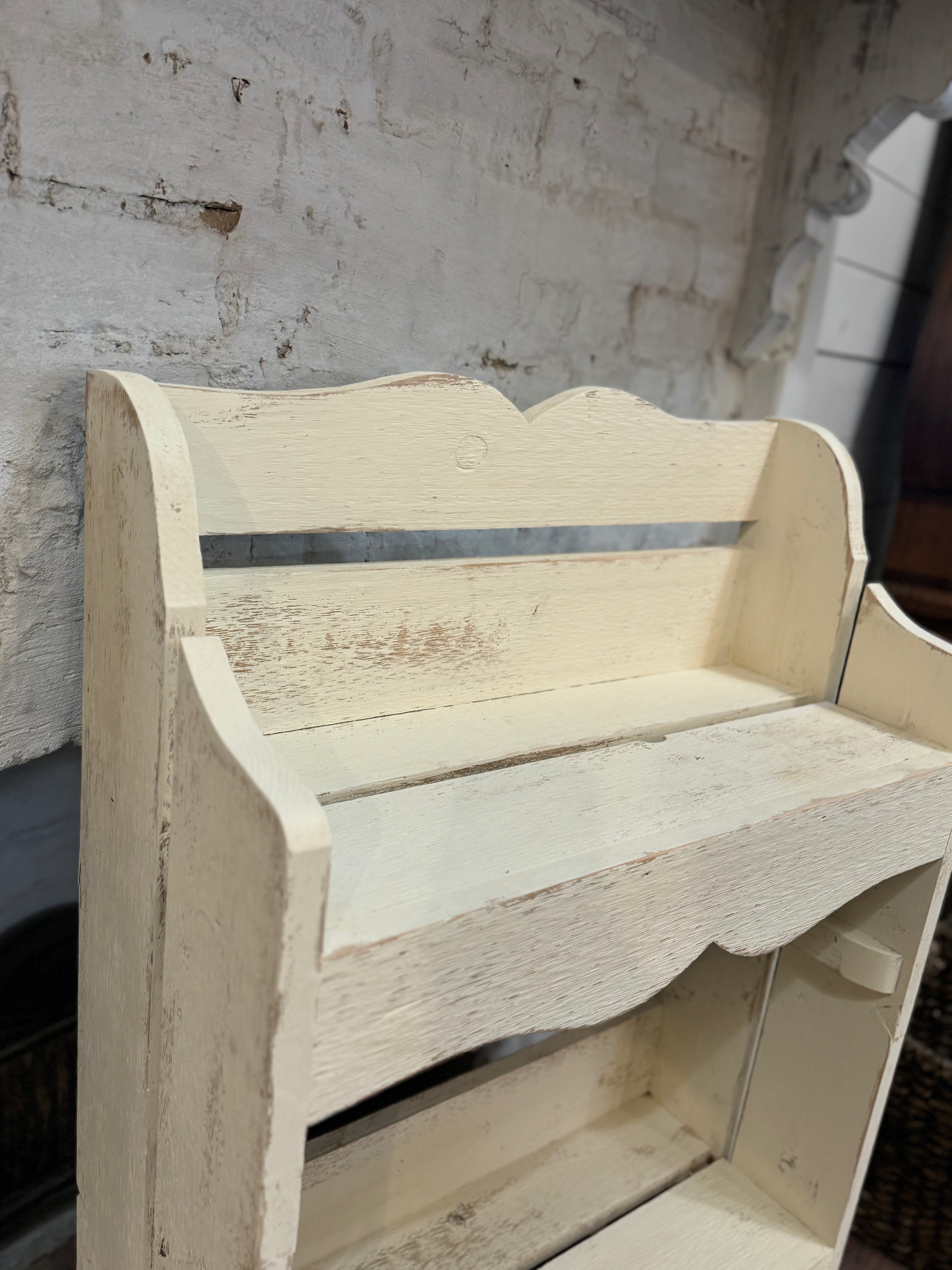Solid Wood Handmade Bookshelf / Plant Stand
