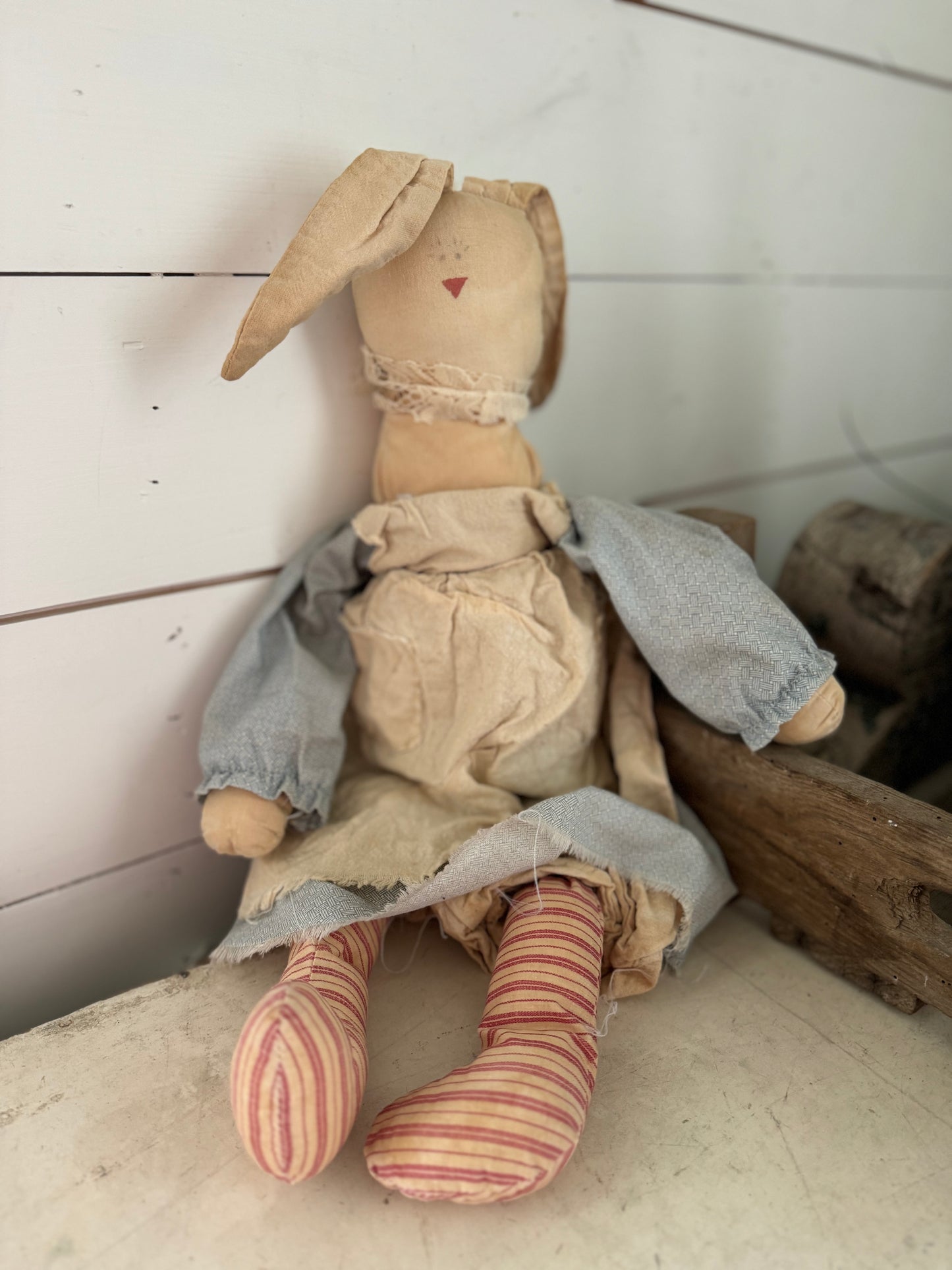 Handmade Tea Stain Rag Dolls