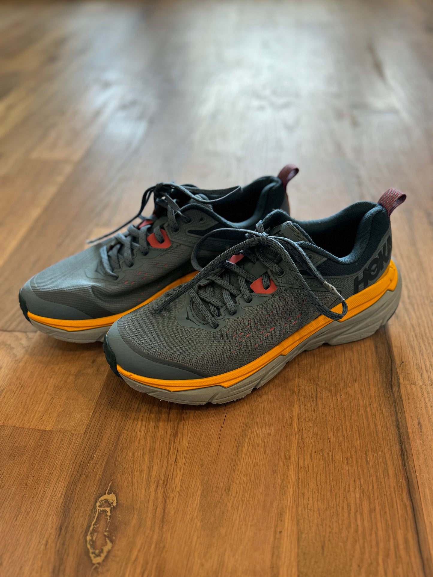 Hoka Size 8 Running Shoes - ran through washer