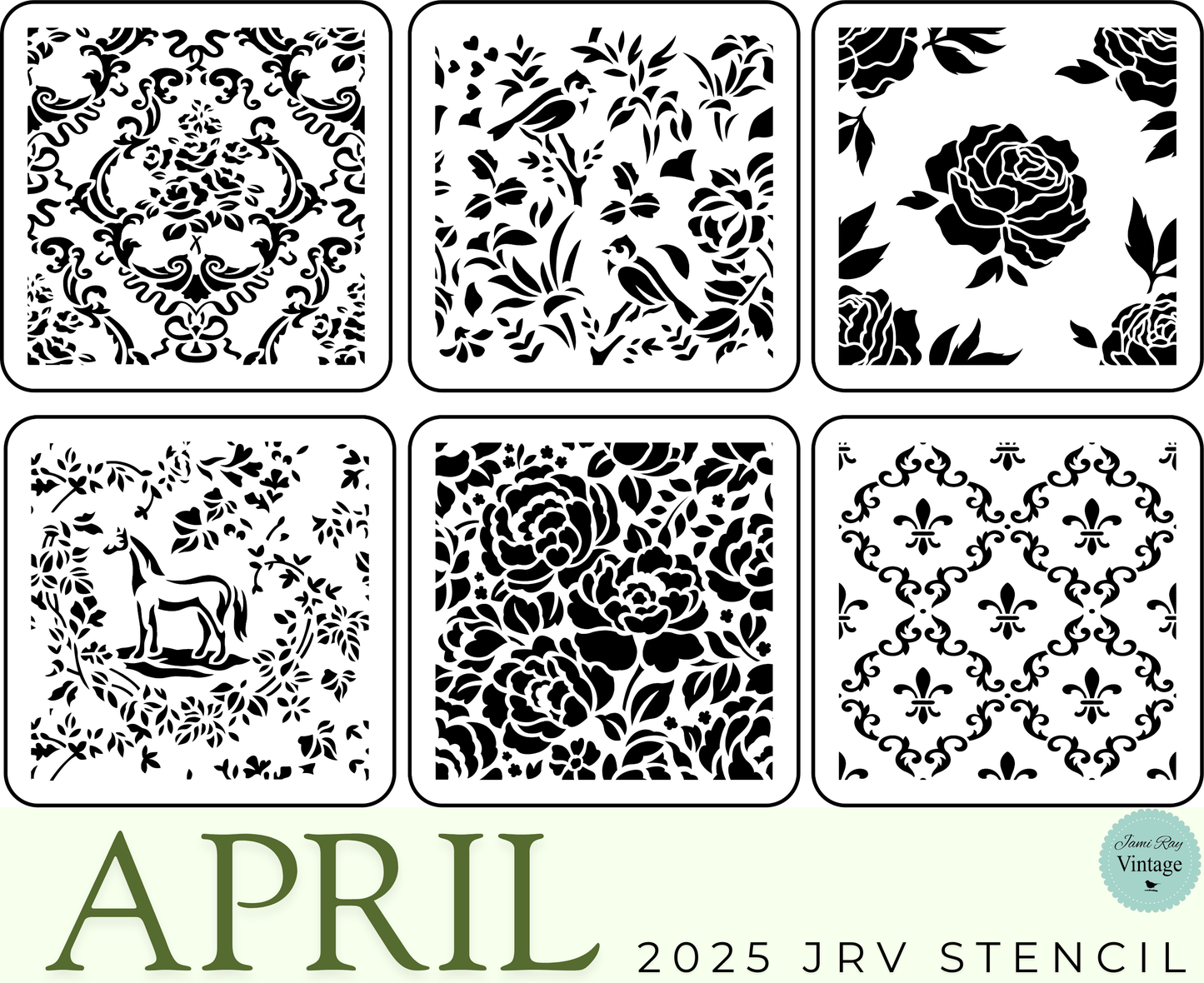 2025 Subscription Stencils | JRV Stencils