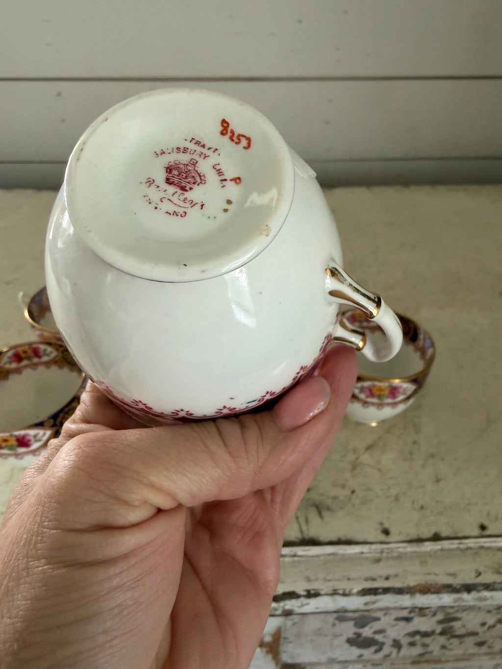 Salisbury bone China tea cup - sold individually