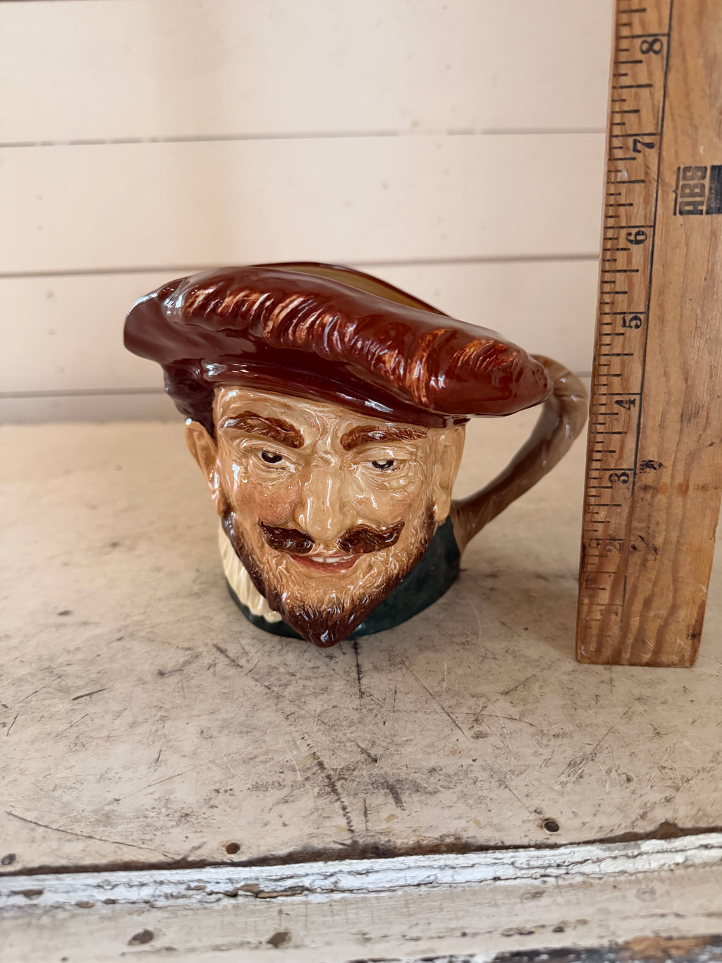 Vintage Royal Doulton Sir Francis Drake Porcelain Mug pitcher Character Jug England