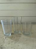 Trio of Ringed Glasses