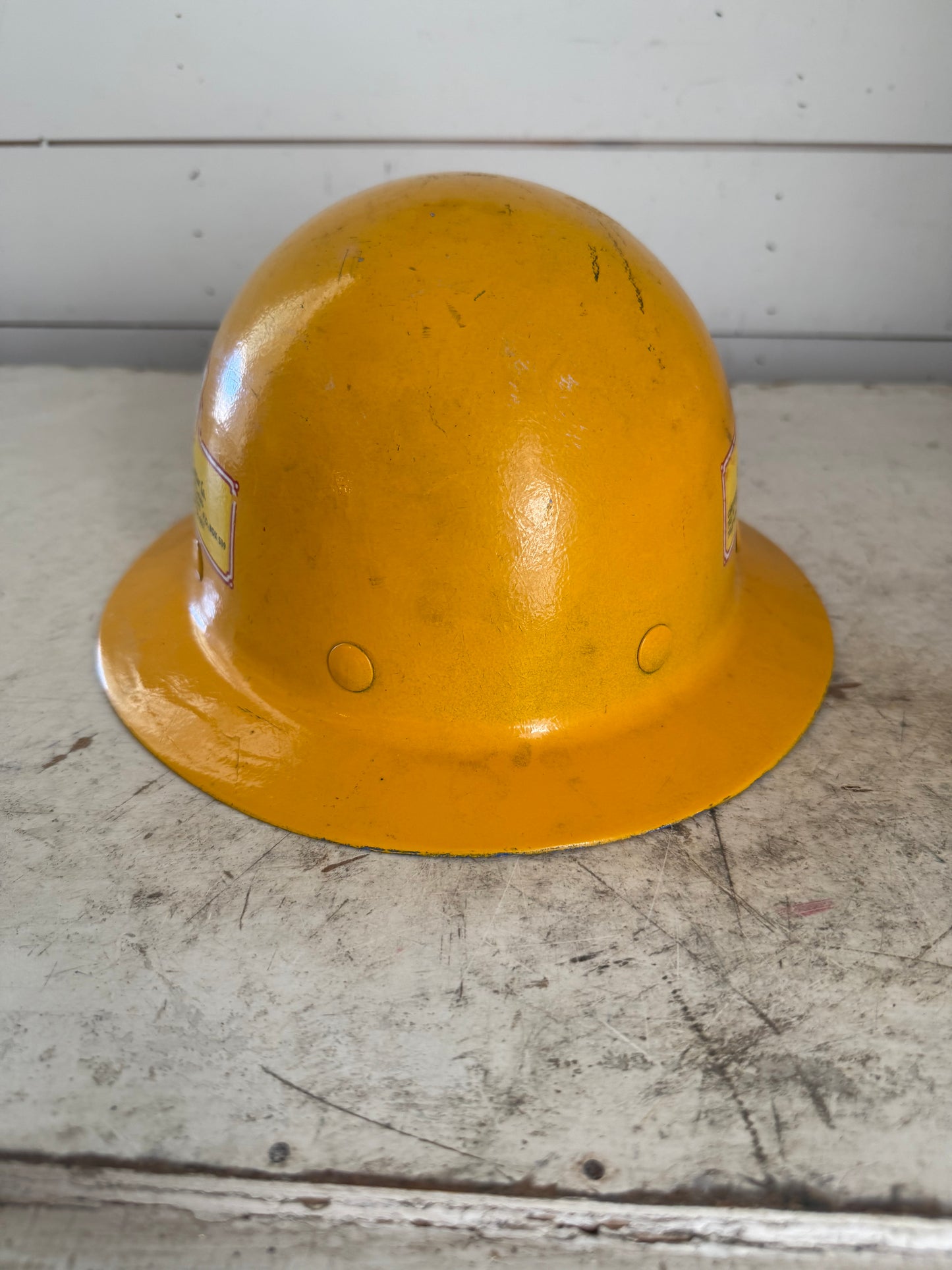 Vintage MSA Skullgard full-brim hard hat - Westco of Wyoming Equipment Supply & Tractor Co