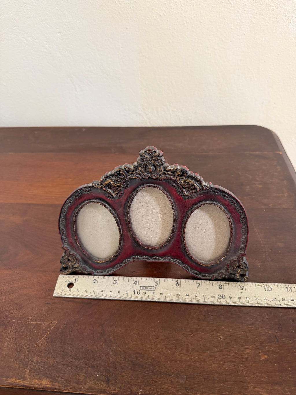 Ornate Frame for Three Pictures - Will Get Makeover