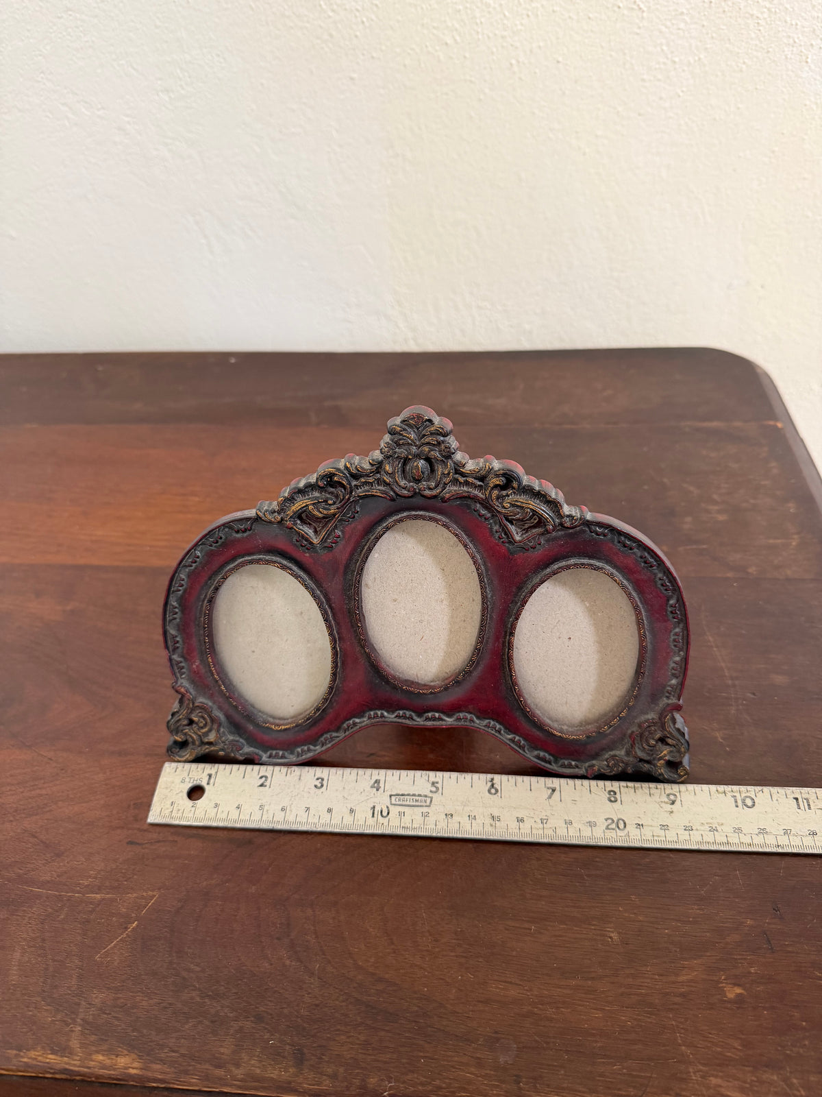 Ornate Frame for Three Pictures - Will Get Makeover