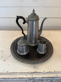 Vintage International Pewter coffee or tea Set