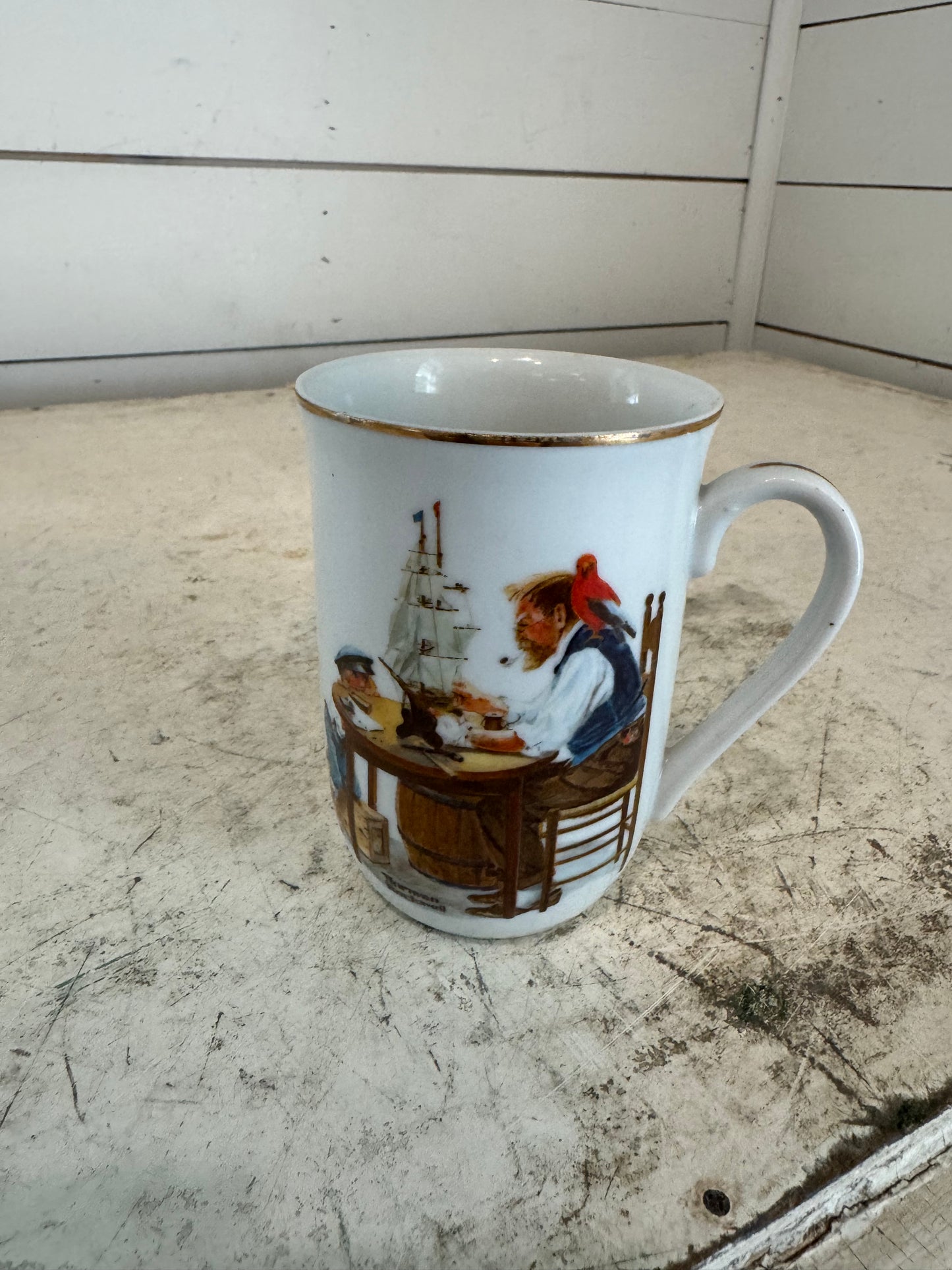 Norman Rockwell Mug - Sold Individually