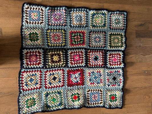Granny Square Afghan baby blanket