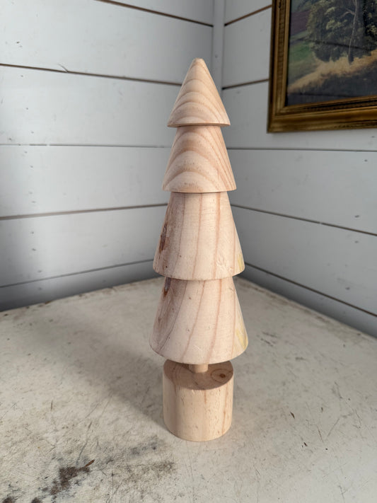 Wooden Christmas Tree