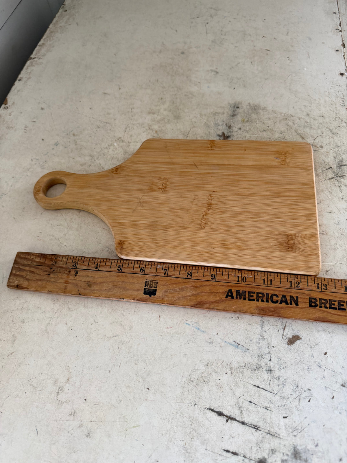 Bamboo Paddle Cutting Board - Will Get Makeover