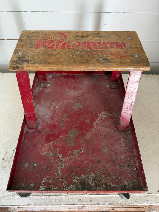 Vintage Sears Auto Body/Mechanic Heavyduty Utility Seat
