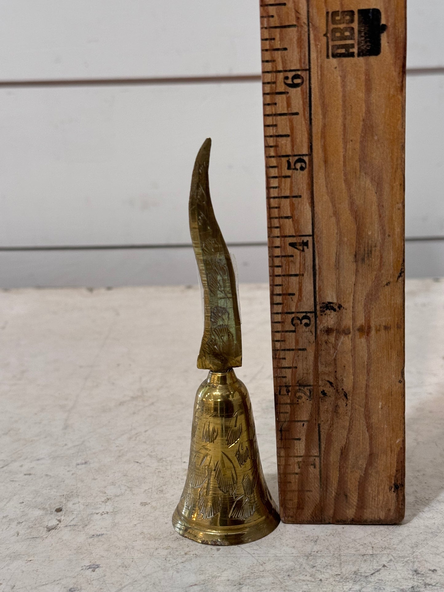 Brass Bell Letter Opener