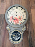 Hand Painted Wall Clock
