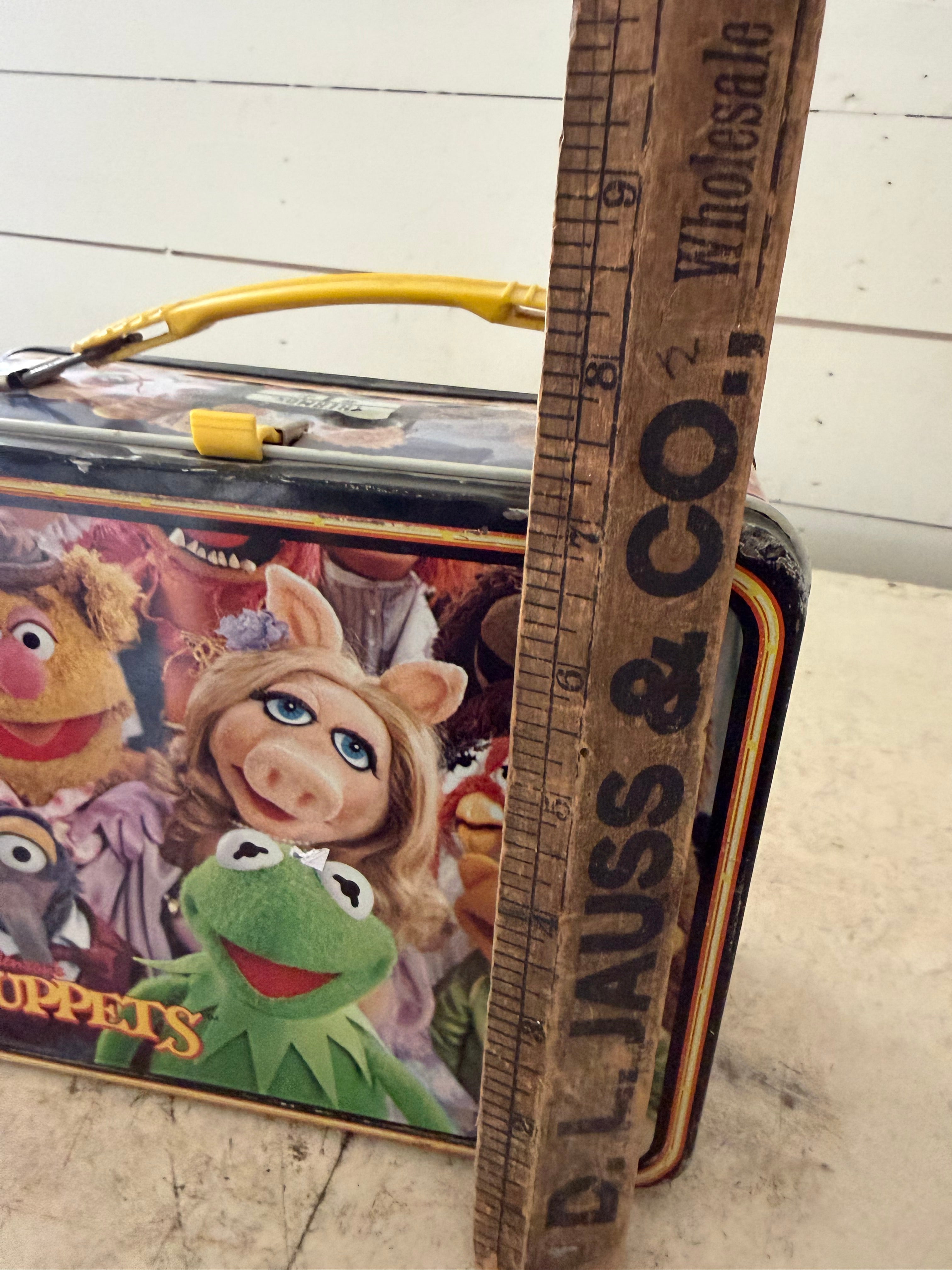 Jim Henson's The Muppets Fozzie Bear Vintage 1979 Metal Lunch Box (No Thermos)