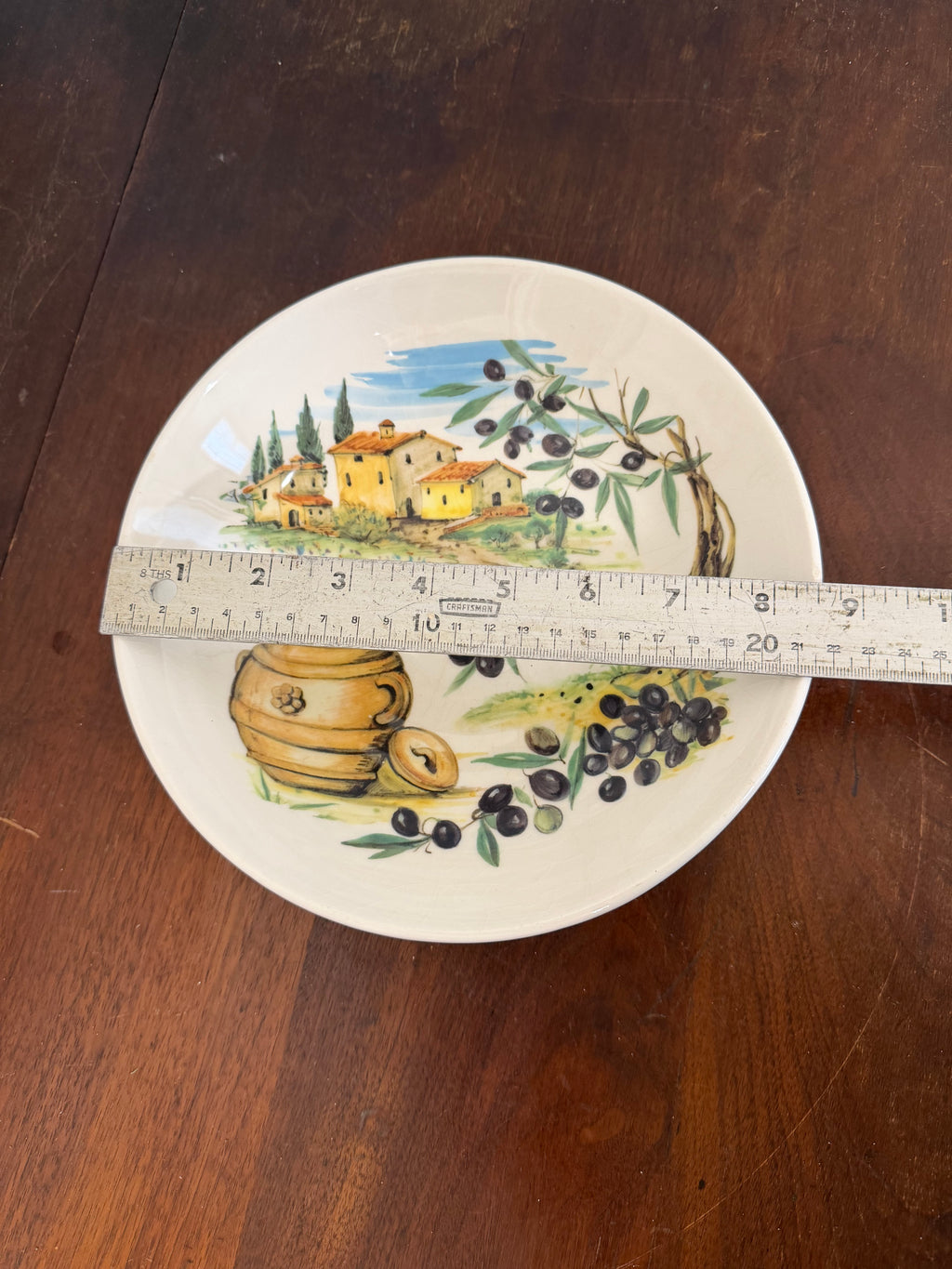 Tuscan Landscape Villa Bowl Made In Italy - SOLD INDIVIDUALLY
