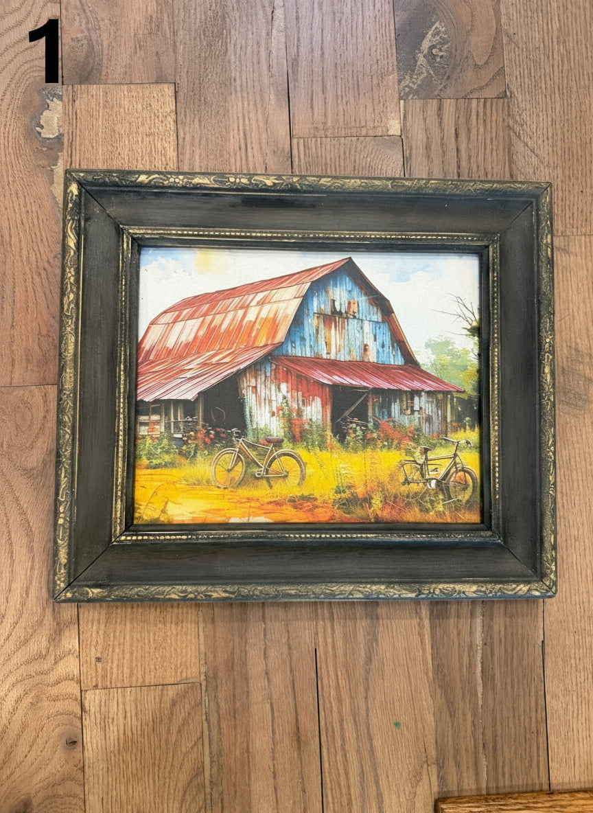 Zeb’s Framed Barns sold individually