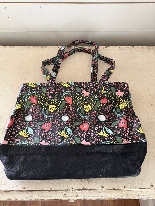 Summer County Tote - freshly picked leather - new