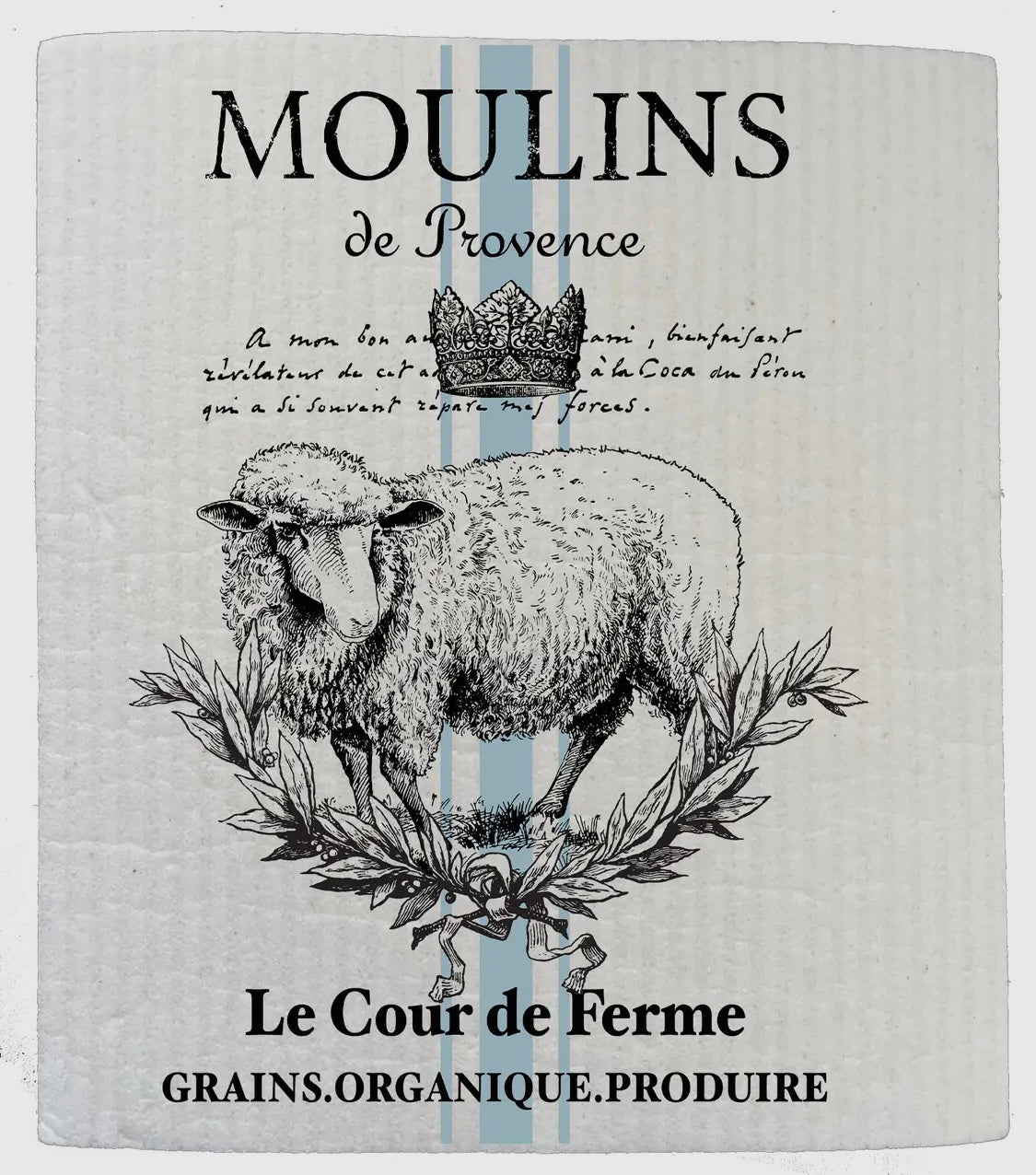 Swedish Dish Cloth French Moulins Lamb
