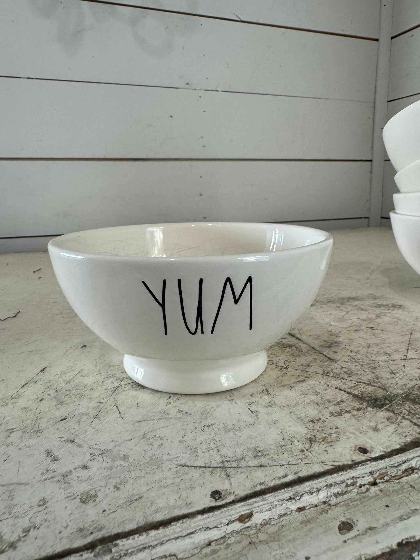 Rae Dunn Bowl - Sold Individually - has scuffs from spoons