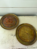 Vintage brass charger sold individually