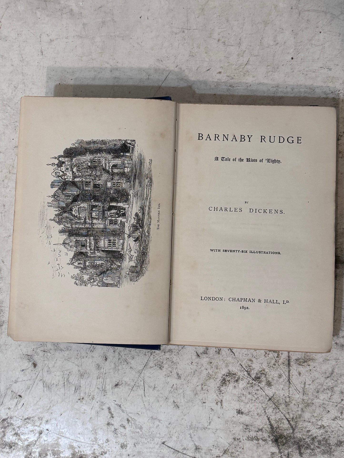 Barney Rudge by Charles Dickens 1892