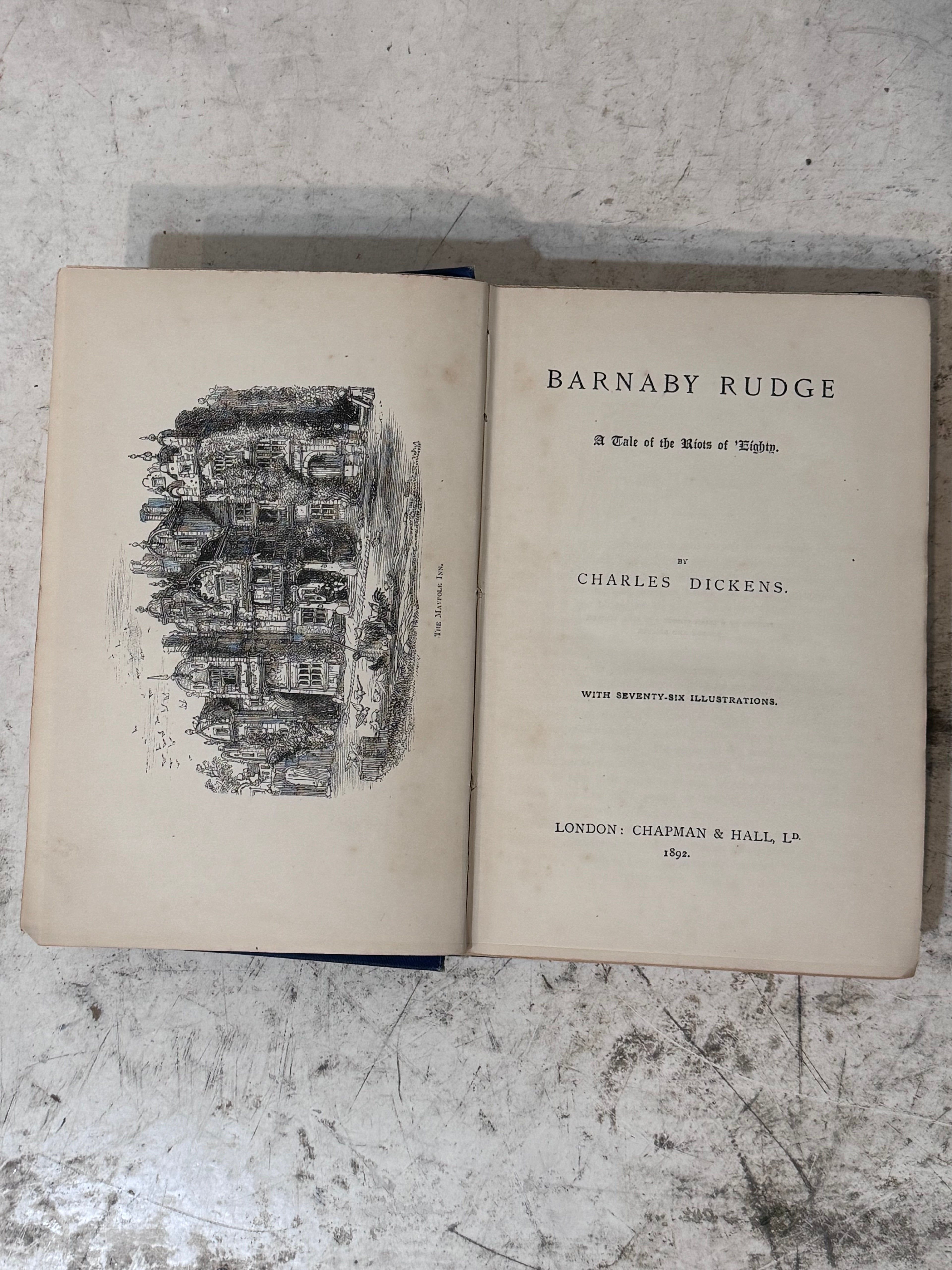 Barney Rudge by Charles Dickens 1892